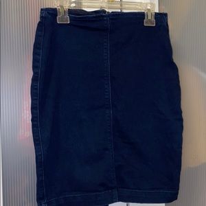 Forever 21 blue pencil skirt